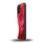 magical pink liquid marble back phone cover | glass case for nothing phone 1
