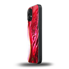 magical pink liquid marble back phone cover | glass case for nothing phone 2