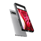 magical pink liquid marble back phone cover | glass case for Google Pixel 7