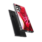 magical pink liquid marble back phone cover | glass case for samsung galaxy s23 ultra