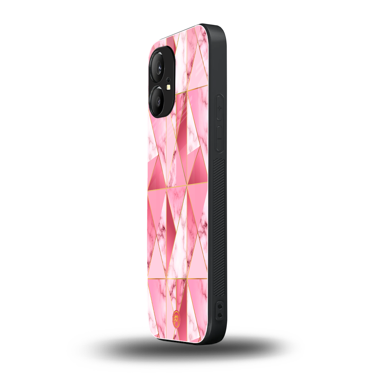 magical pink marble back phone cover | glass case for nothing phone 1