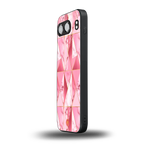 magical pink marble back phone cover | glass case for oneplus nord 4