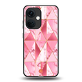 magical pink marble back phone cover | glass case for oneplus nord ce 3