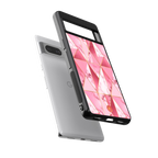 magical pink marble back phone cover | glass case for Google Pixel 7
