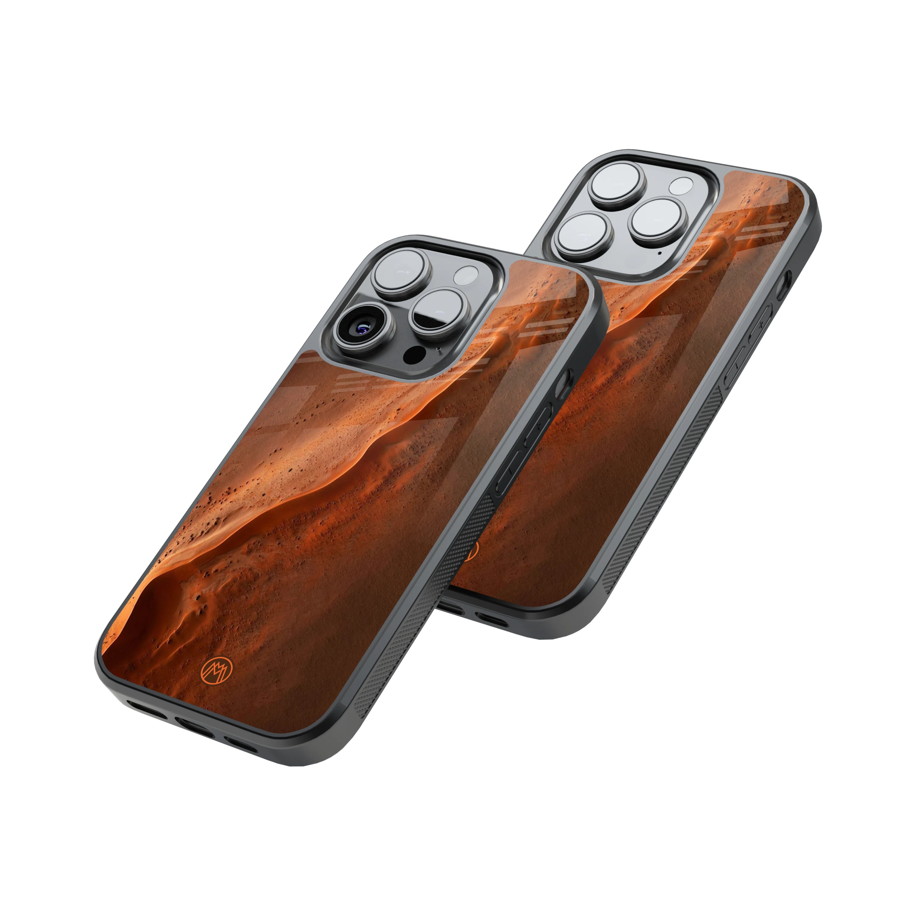 Protective Glass Back Phone Case Compatible with iPhone, Samsung, OnePlus, Pixel & More
