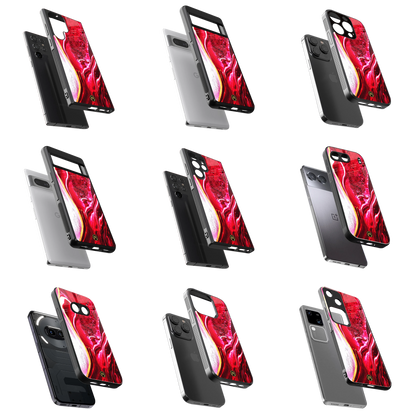 Durable Glass Back Mobile Case for iPhone, Samsung, OnePlus, Google Pixel, Redmi, Vivo, Oppo