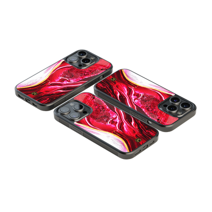 Luxury Glass Back Mobile Cover for iPhone, Samsung Galaxy, OnePlus, Pixel, Redmi & More