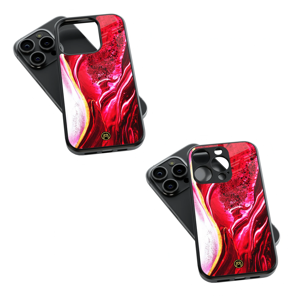 Trendy Glass Back Mobile Case for iPhone, Samsung, Redmi, OnePlus, Google Pixel, Motorola