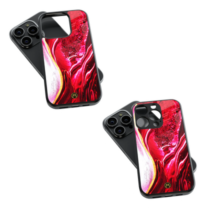 Trendy Glass Back Mobile Case for iPhone, Samsung, Redmi, OnePlus, Google Pixel, Motorola