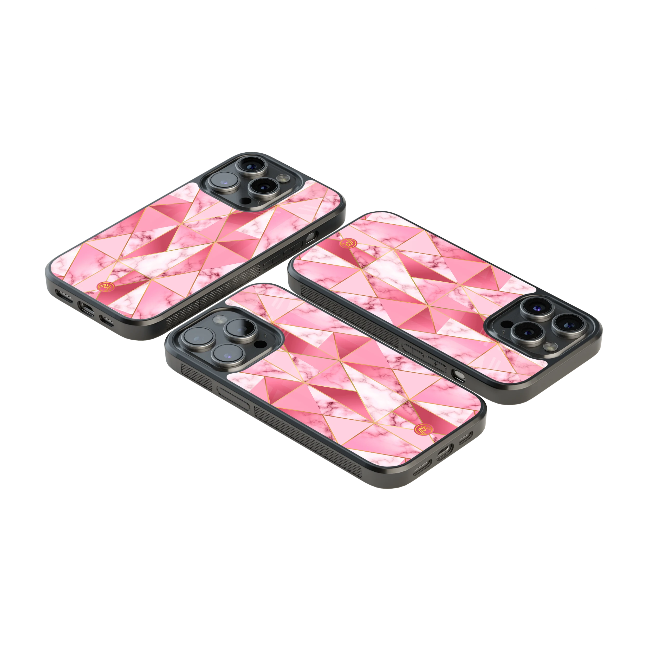 Luxury Glass Back Mobile Cover for iPhone, Samsung Galaxy, OnePlus, Pixel, Redmi & More