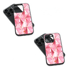Trendy Glass Back Mobile Case for iPhone, Samsung, Redmi, OnePlus, Google Pixel, Motorola