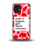 make it happen girl back phone cover | glass case for nothing phone 1