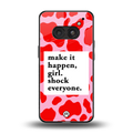 make it happen girl back phone cover | glass case for nothing phone 2a