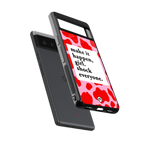 make it happen girl back phone cover | glass case for google pixel 6