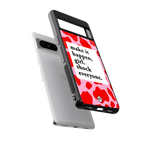 make it happen girl back phone cover | glass case for google pixel 8 pro