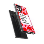 make it happen girl back phone cover | glass case for samsung galaxy s23 ultra