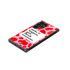 make it happen girl back phone cover | glass case for samsung galaxy s23 ultra