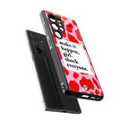 make it happen girl back phone cover | glass case for samsung galaxy s25 ultra