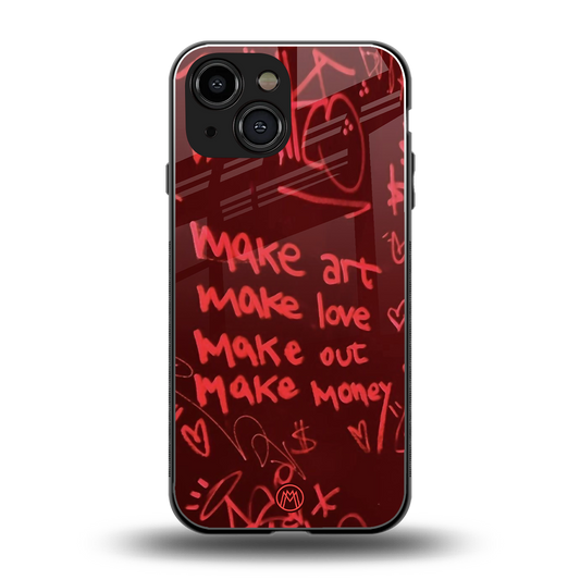 make magic back phone cover | glass case for iphone 13 mini