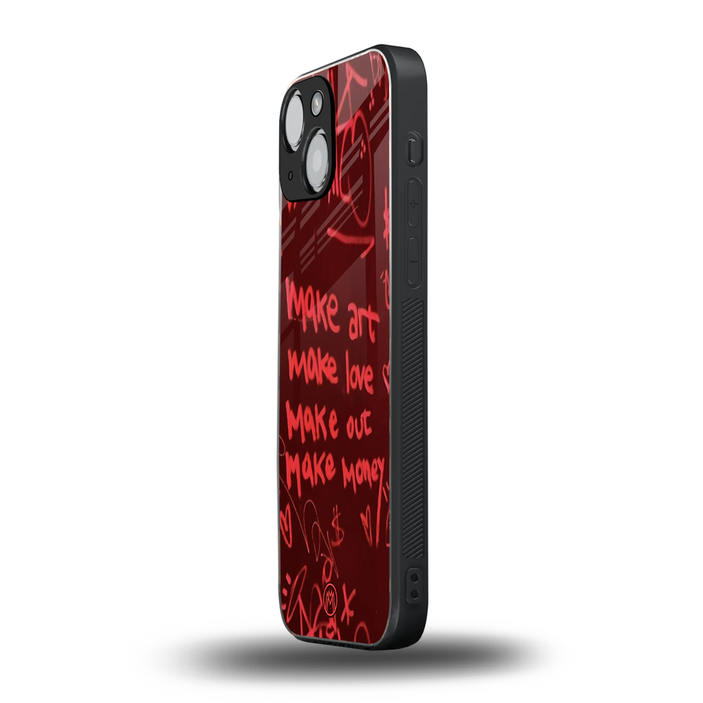 make magic back phone cover | glass case for iphone 13 mini