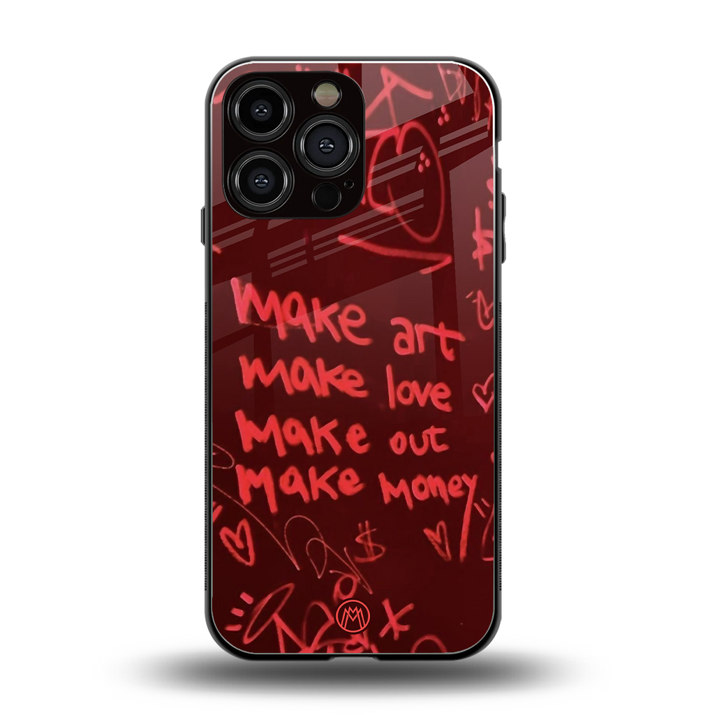 make magic back phone cover | glass case for iphone 13 pro max