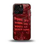 make magic back phone cover | glass case for iphone 13 pro