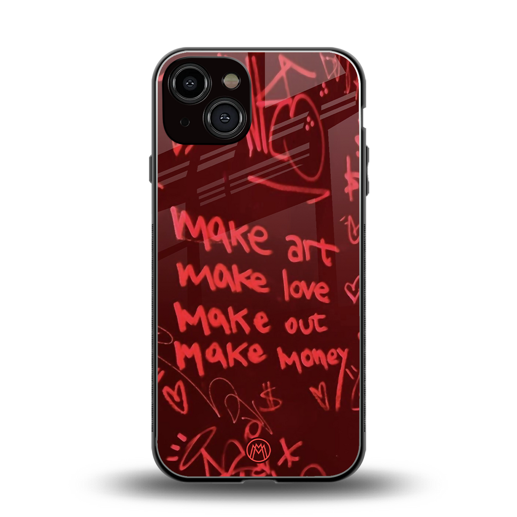 make magic back phone cover | glass case for iphone 13