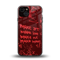 make magic back phone cover | glass case for iphone 13
