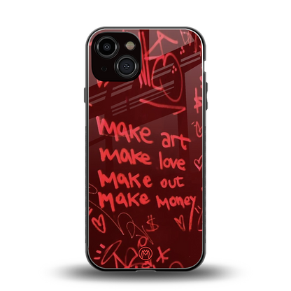 make magic back phone cover | glass case for iphone 13