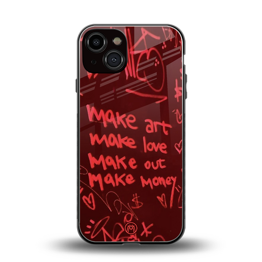 make magic back phone cover | glass case for iphone 13