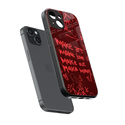 make magic back phone cover | glass case for iphone 13