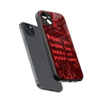 make magic back phone cover | glass case for iphone 15 plus