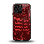make magic back phone cover | glass case for iphone 14 pro max