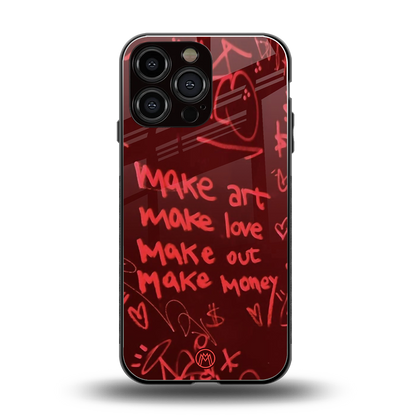 make magic back phone cover | glass case for iphone 14 pro max