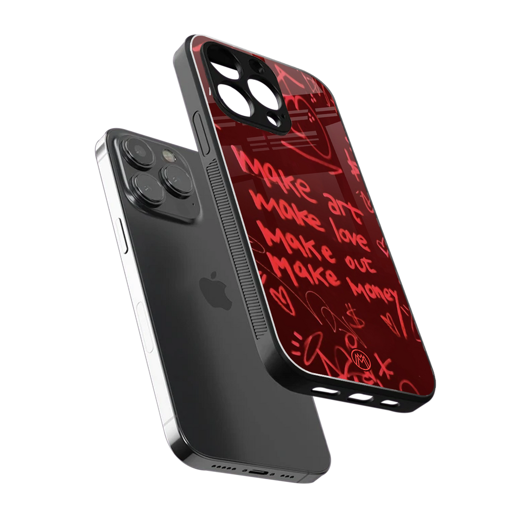 make magic back phone cover | glass case for iphone 14 pro max