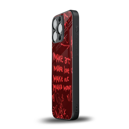 make magic back phone cover | glass case for iphone 14 pro