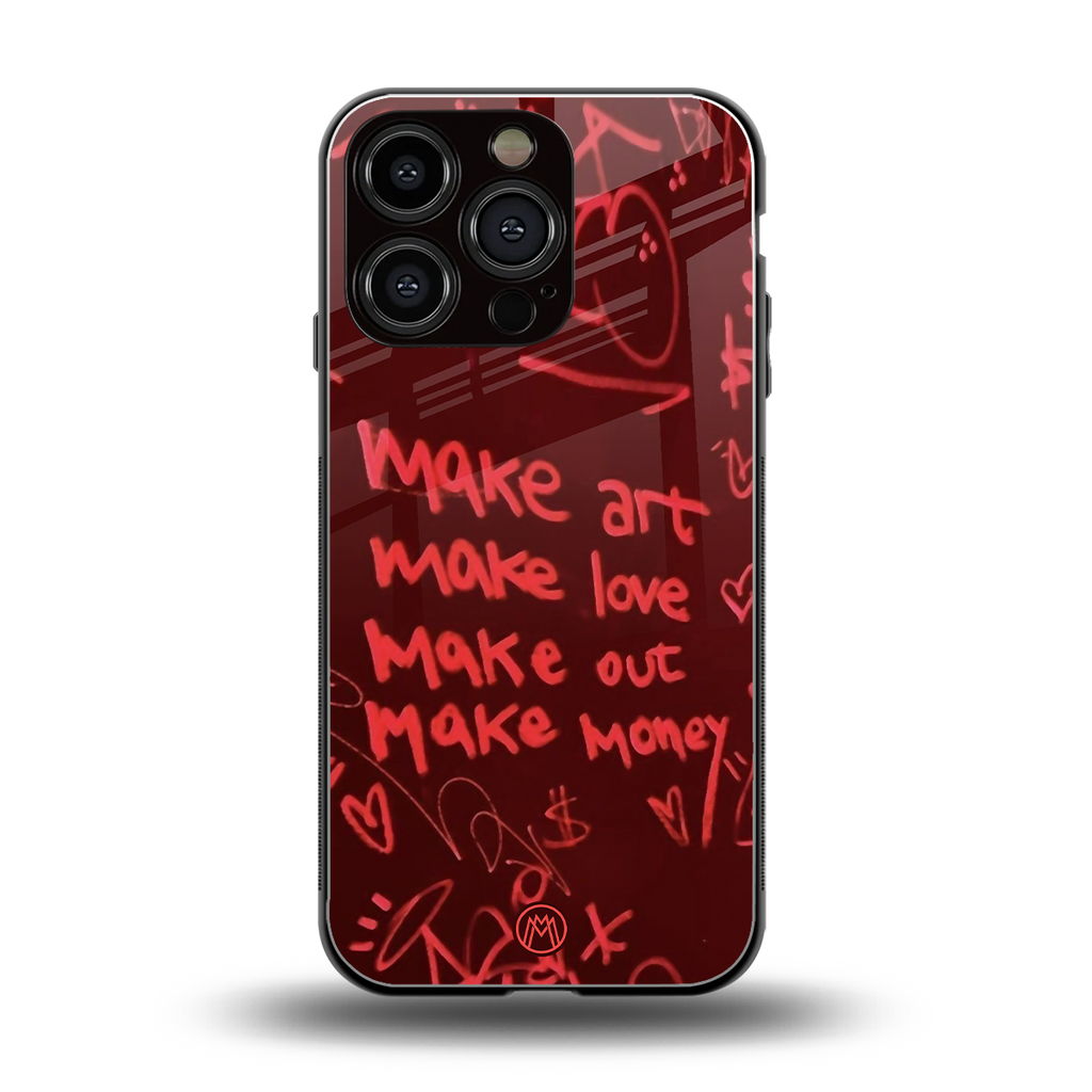 make magic back phone cover | glass case for iphone 16 pro