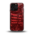 make magic back phone cover | glass case for iphone 16 pro