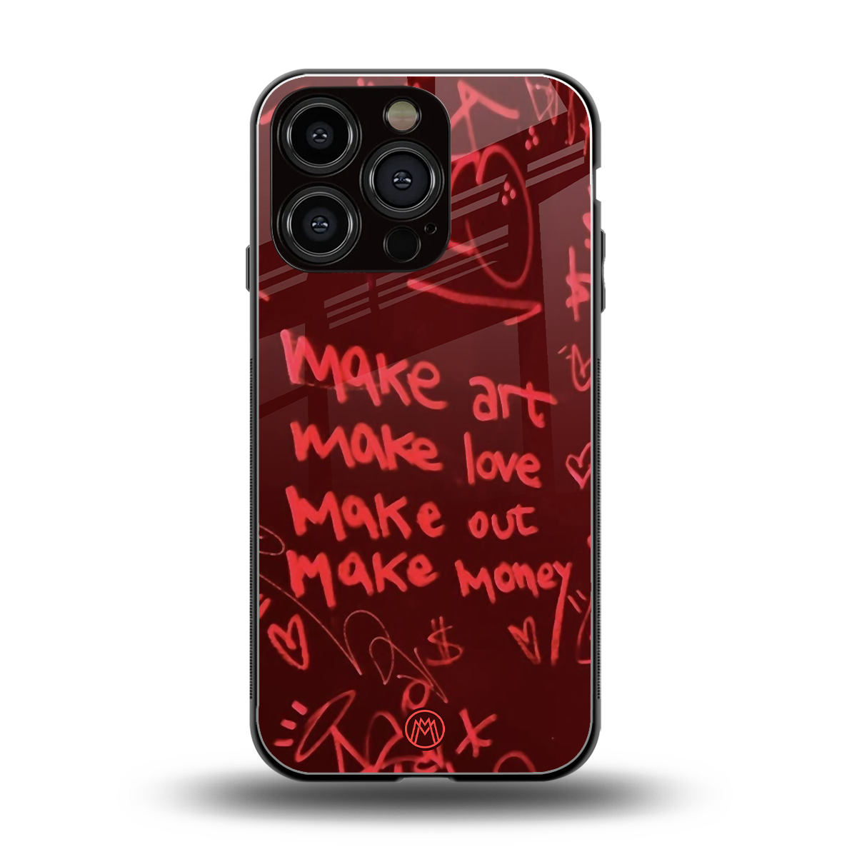 make magic back phone cover | glass case for iphone 16 pro
