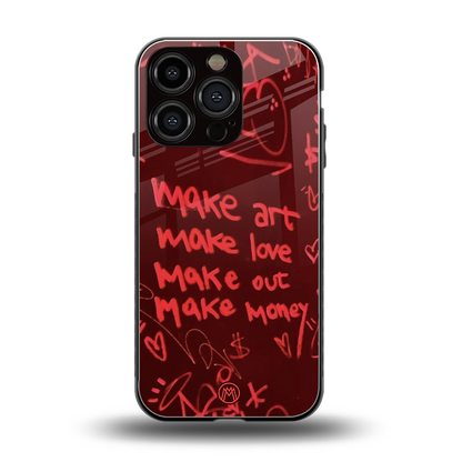 make magic back phone cover | glass case for iphone 16 pro