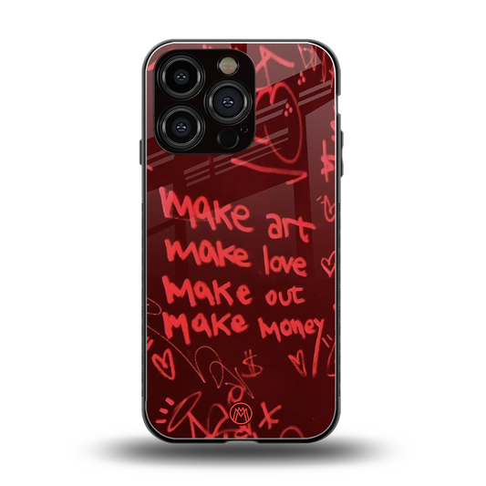 make magic back phone cover | glass case for iphone 16 pro