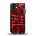 make magic back phone cover | glass case for iphone 16
