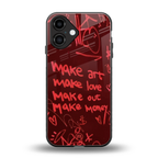 make magic back phone cover | glass case for iphone 16