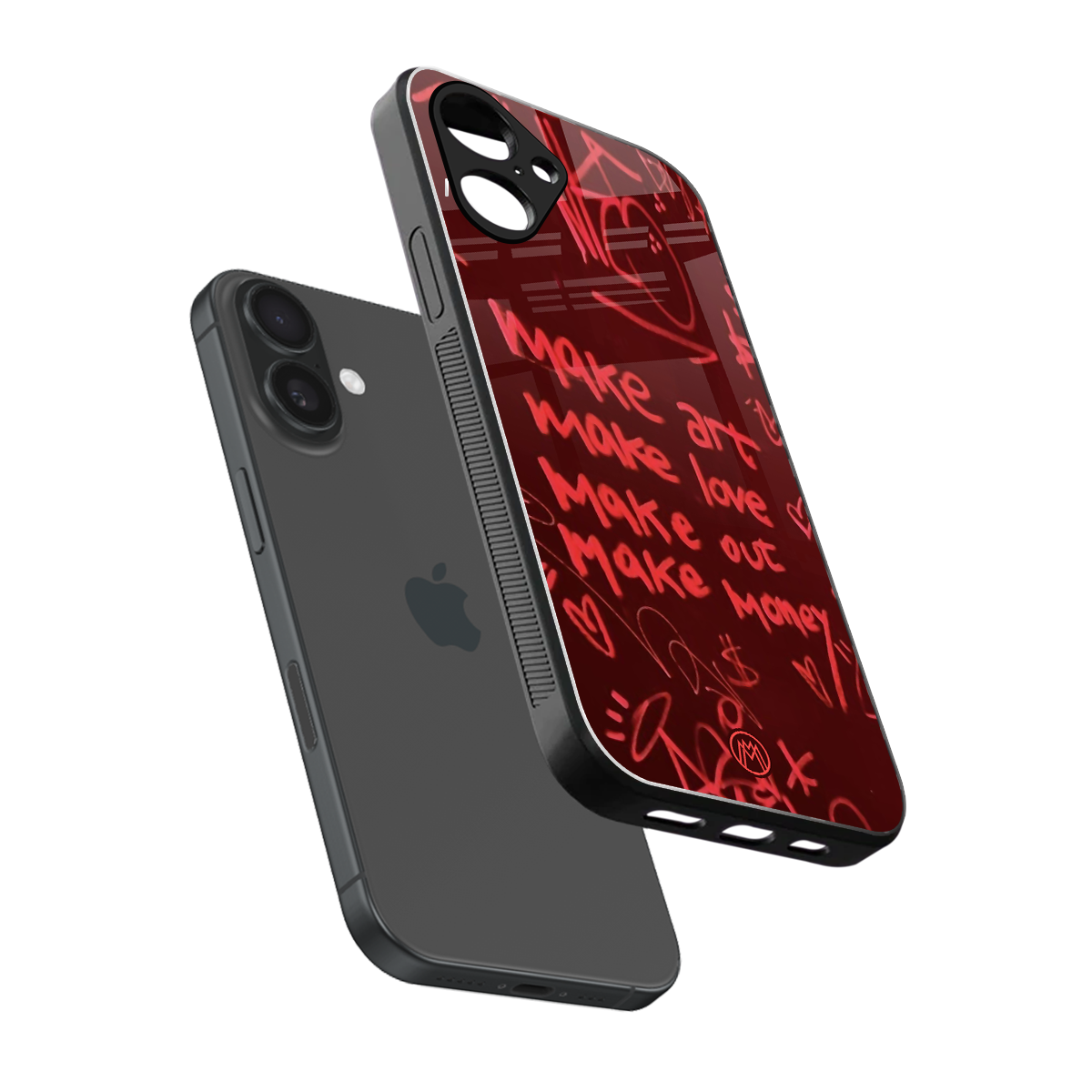 make magic back phone cover | glass case for iphone 16