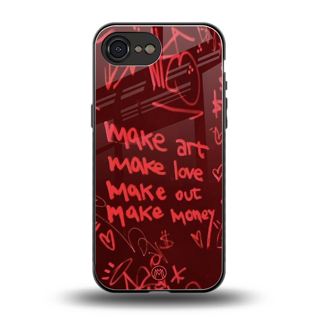 make magic back phone cover | glass case for iphone 16e