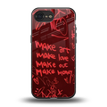 make magic back phone cover | glass case for iphone 16e