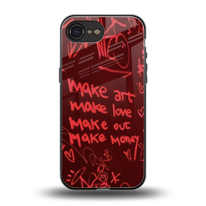 make magic back phone cover | glass case for iphone 16e