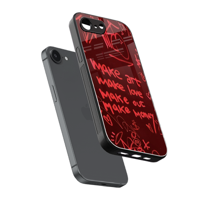 make magic back phone cover | glass case for iphone 16e