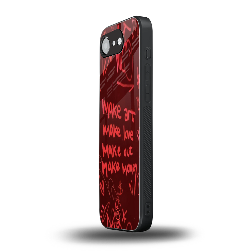 make magic back phone cover | glass case for iphone 16e