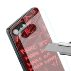 make magic back phone cover | glass case for iphone 16e